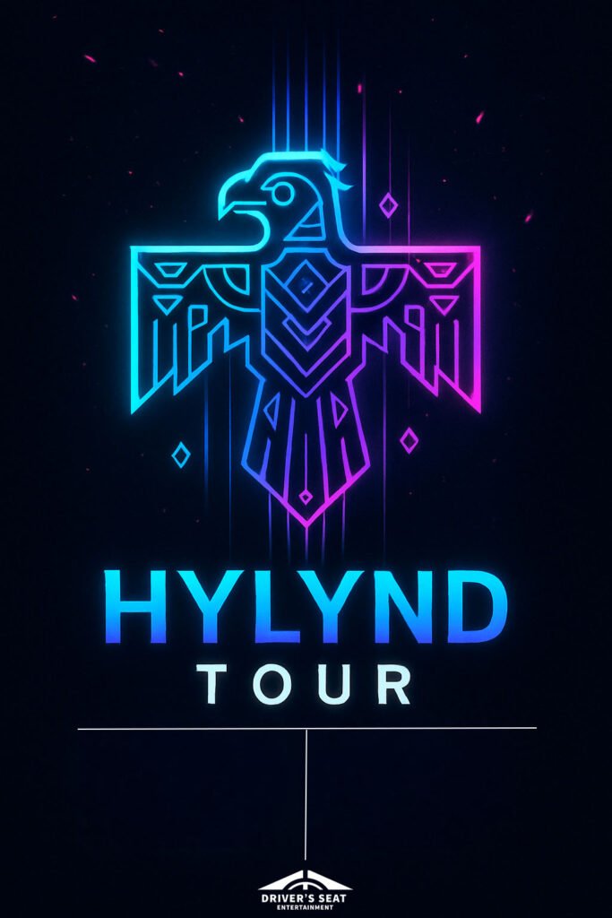hylynd tour poster neon totem hylynd tour poster neon totem